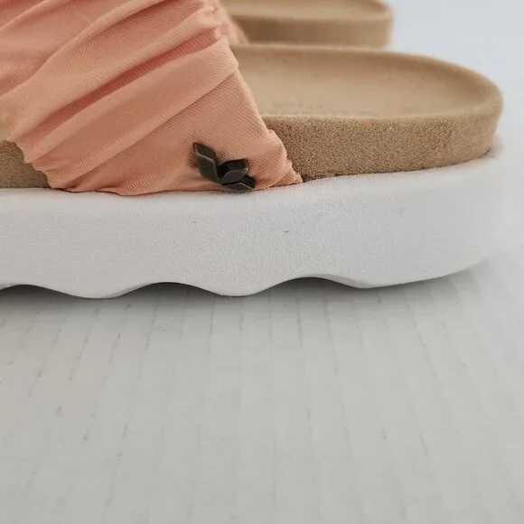 Koolaburra by UGG Tayla Size 8 Double Band Slide Slip-on Sandals - Picture 5 of 10